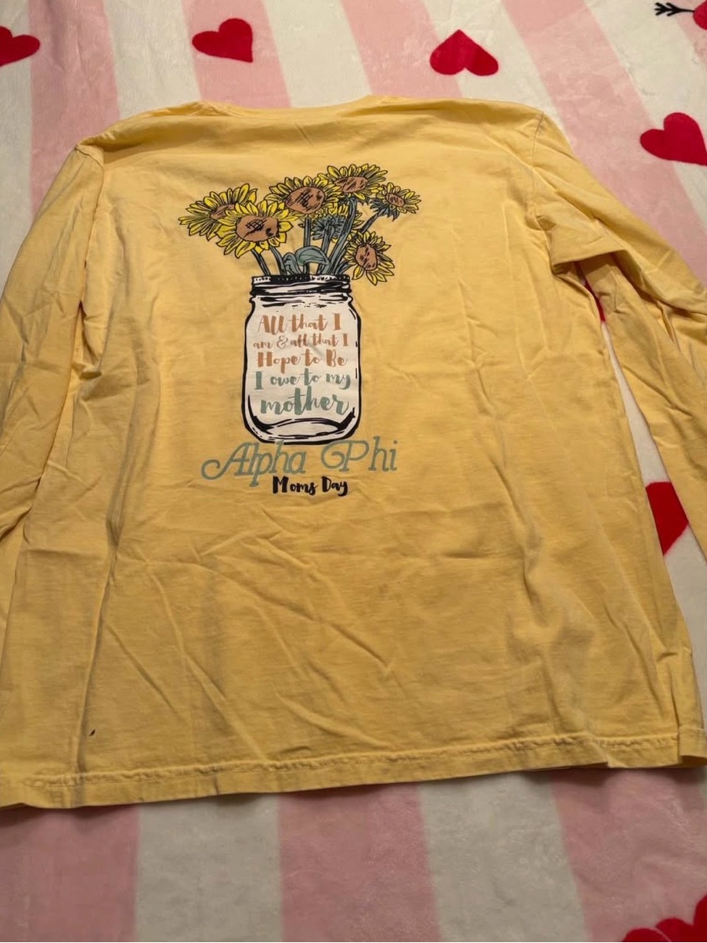 Yellow Long-Sleeve Tee